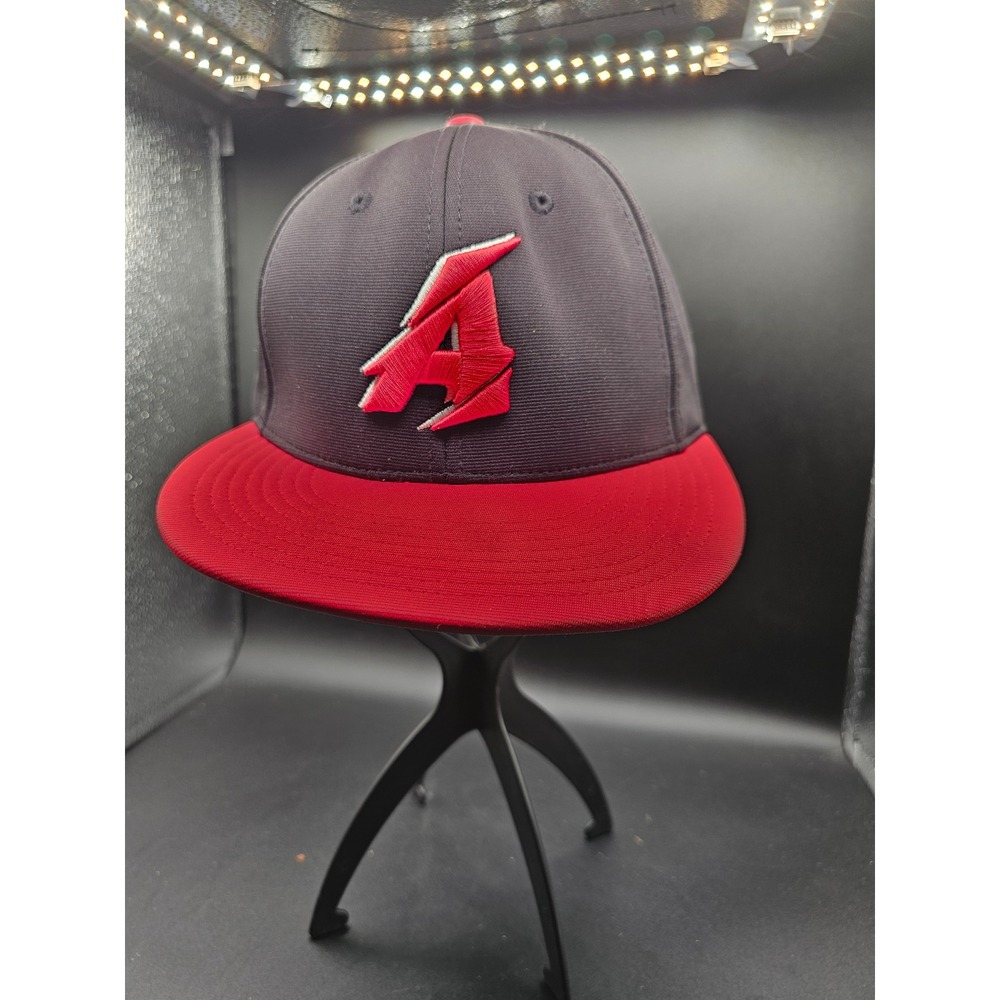 Richardson PTS20 Pulse Flexfit Hat Charcoal Red Stensen Excavating Size LG-XL